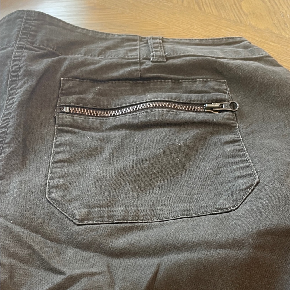CAbi brown wide zippered leg Trousers - Picture 8 of 8